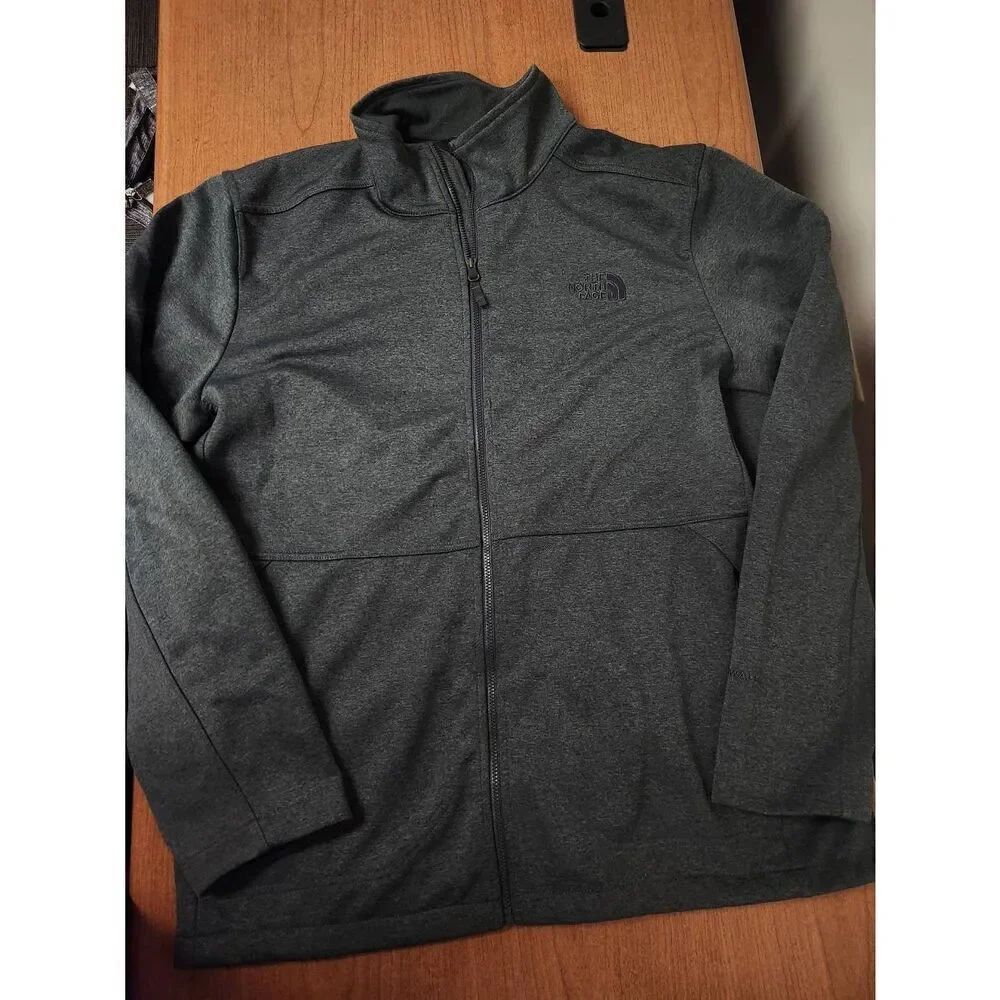 The North Face Men LARGE grey APEX CANYONWALL Full Zip Jacket